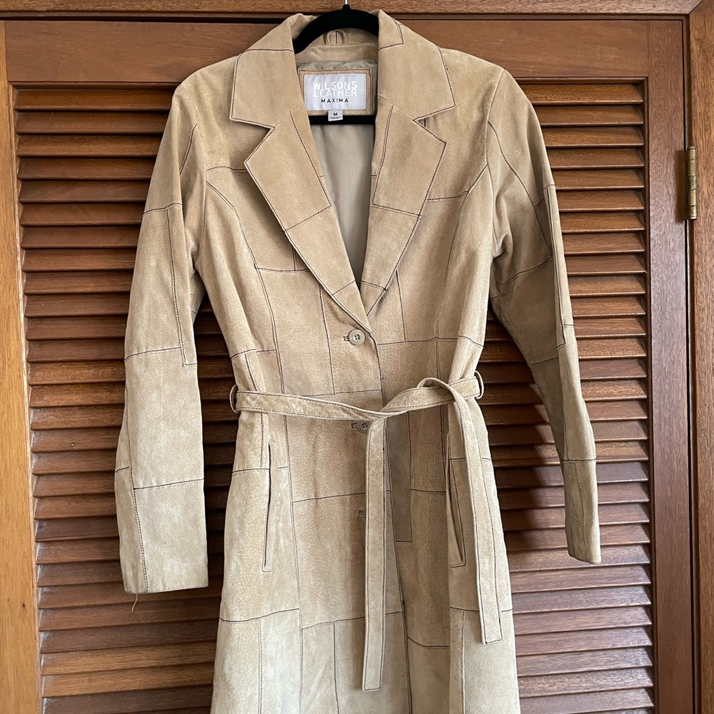 Y2K Vintage Wilson’s Leather Patchwork Jacket